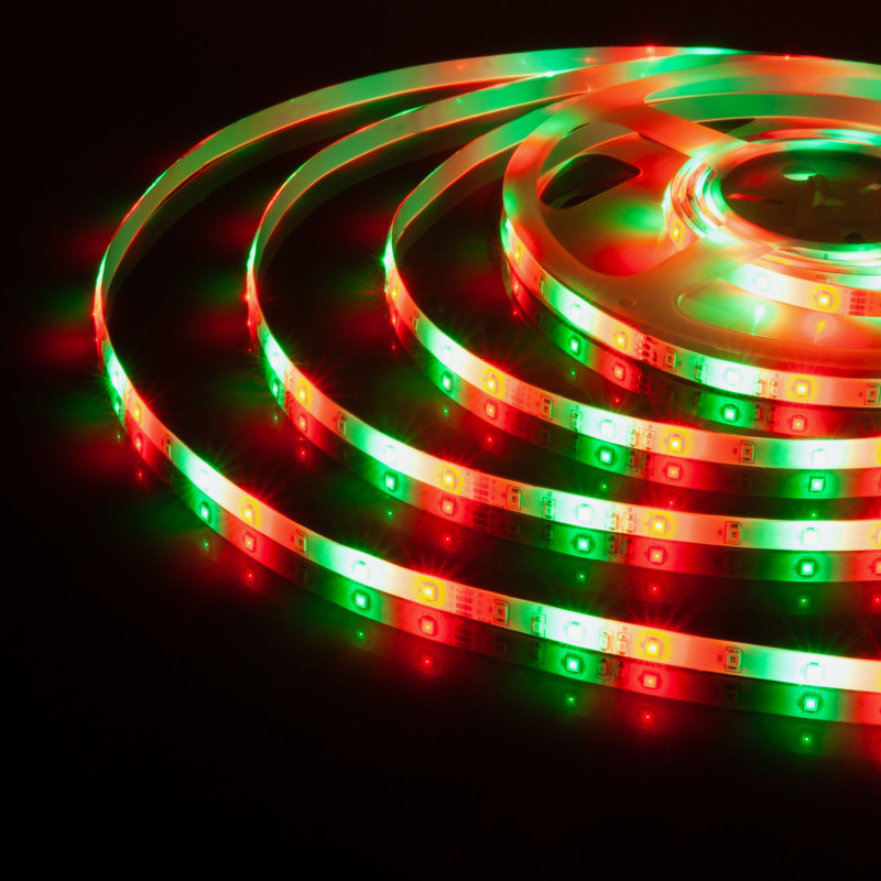 Лента Elektrostandard 2835 12V 60Led 4,8W IP65 RGB