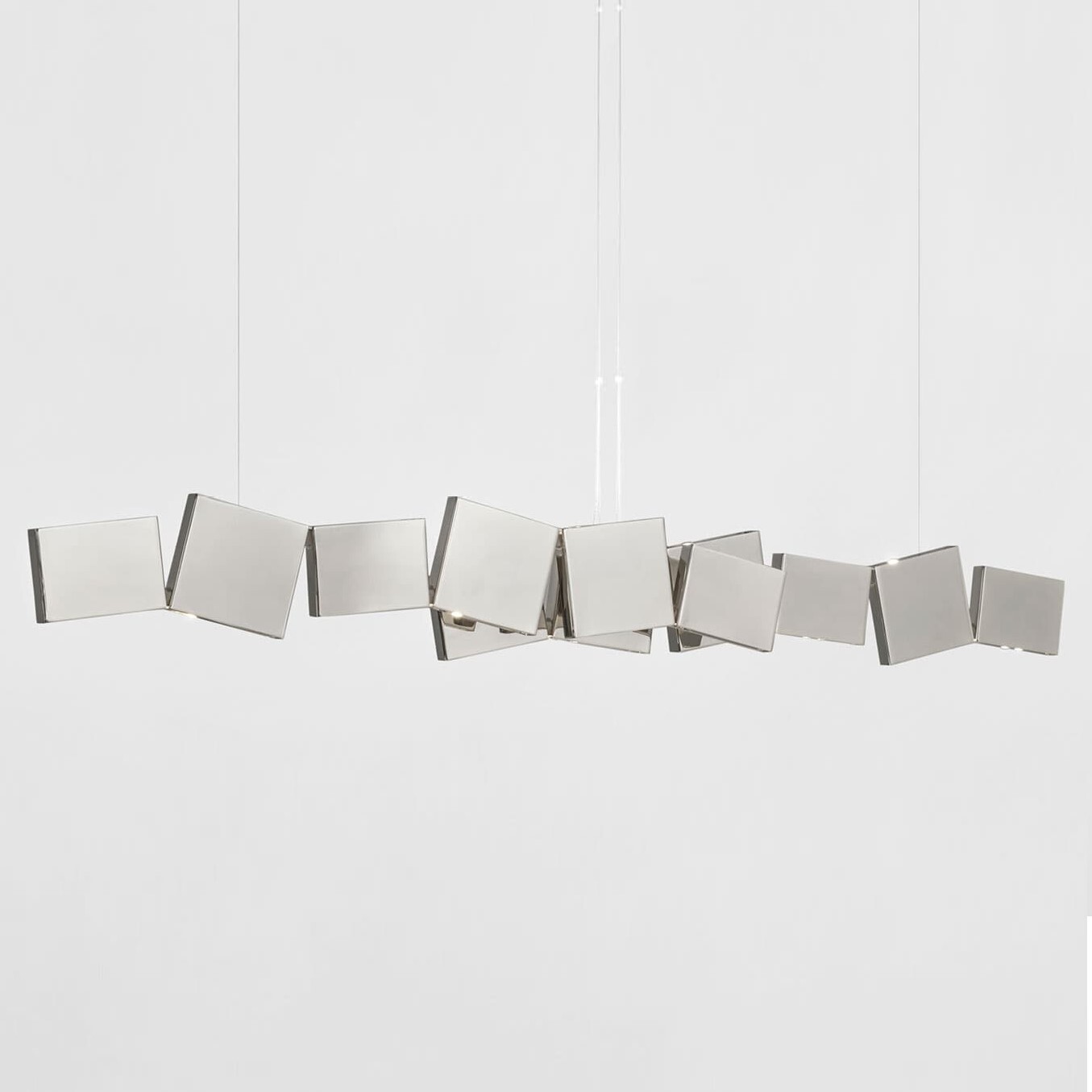 Подвесной светильник Terzani Gaia Double Nikel