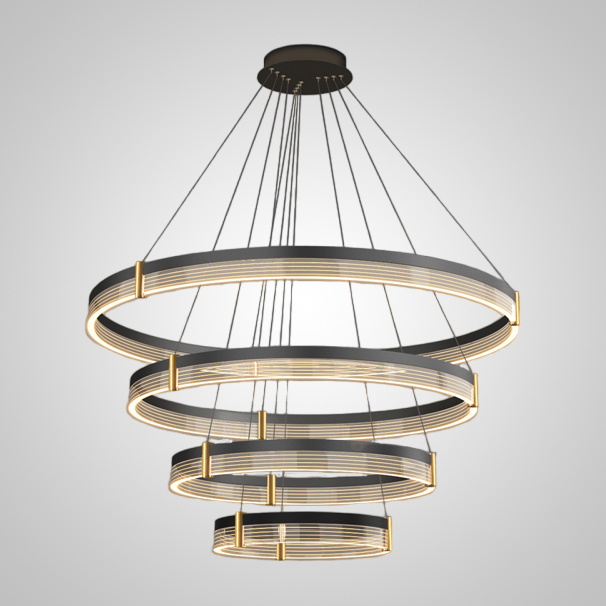 Подвесная люстра ALMER D40+60+80+100 by ImperiumLoft