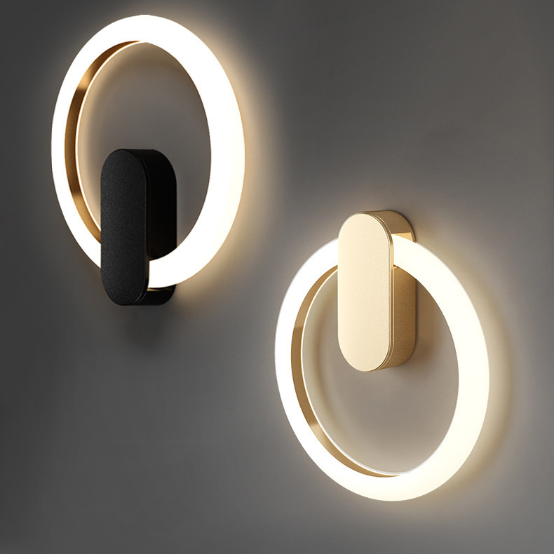 Настенный светильник GINA WALL D40 Black Трехцветный свет by ImperiumLoft