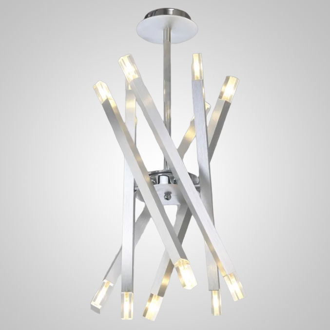 Люстра на штанге SNAP D62 Silver by ImperiumLoft