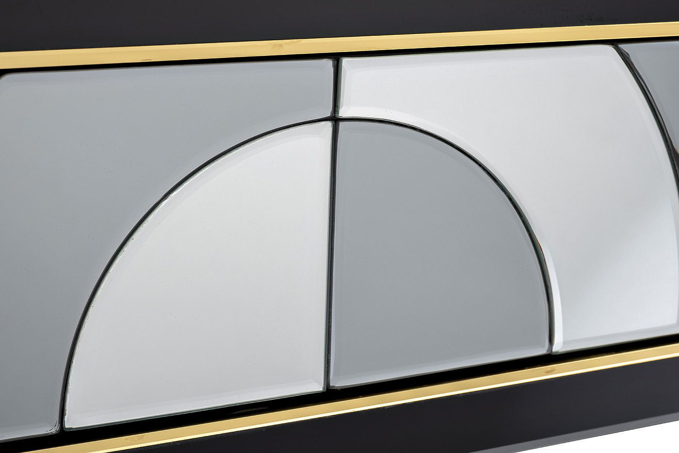 Консоль зеркальная с двумя ящиками Garda Decor KFG122