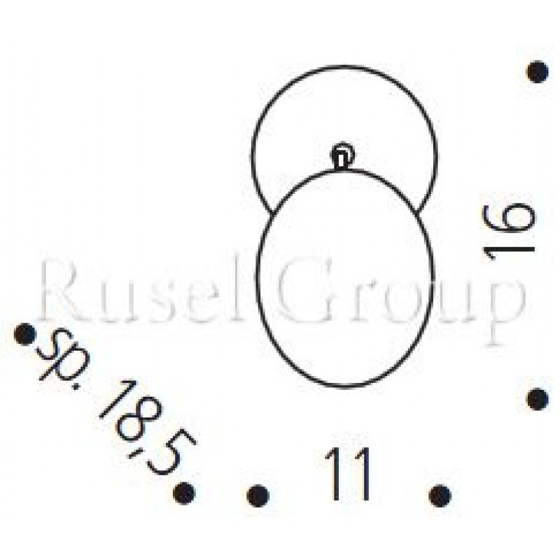 Настенный светильник de MAJO PRO SECCO A1