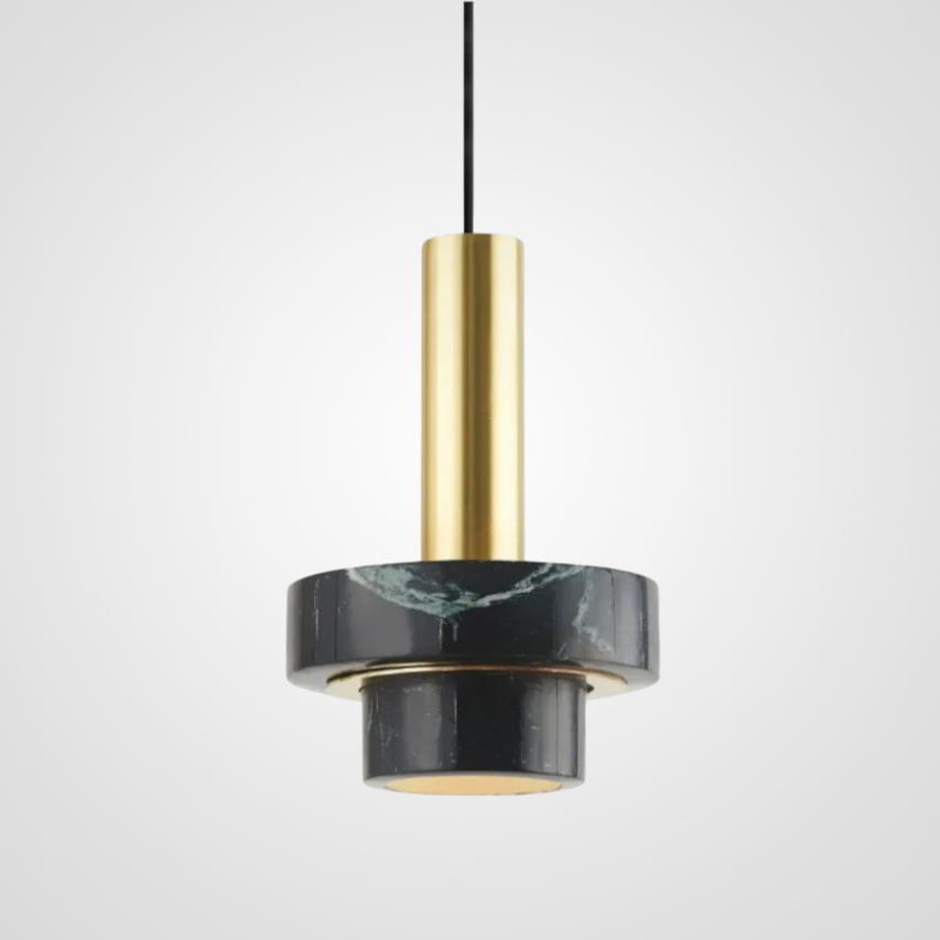 Подвесной светильник CADIS Зеленый мрамор by ImperiumLoft