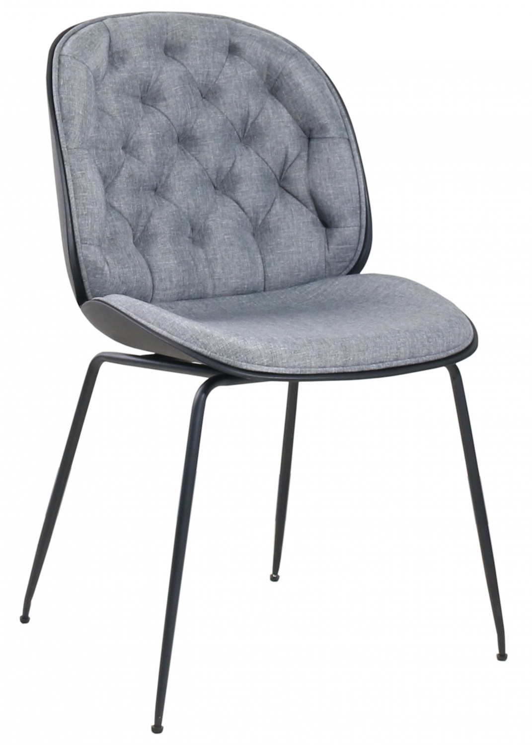 Стул Beetle lounge серый Bradex Home FR 0464