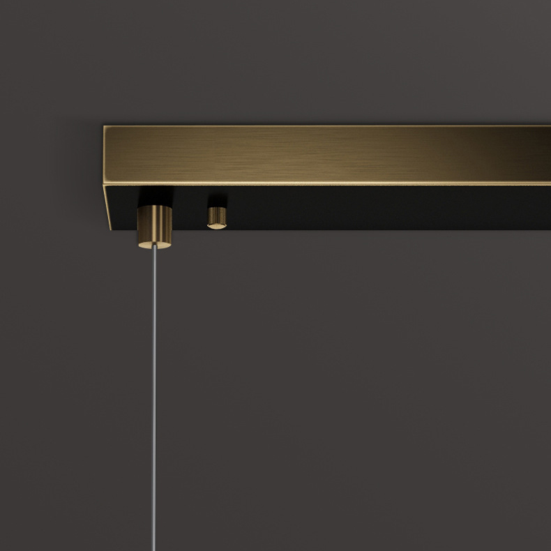 Подвесной светильник KENDRA L105 Brass Black by ImperiumLoft