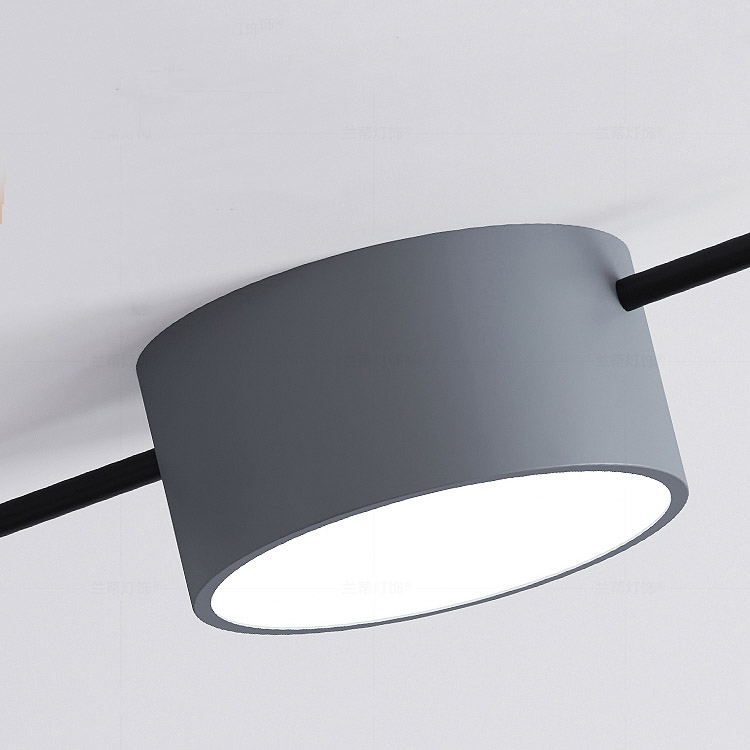 Потолочная люстра CHUTE С Black by ImperiumLoft