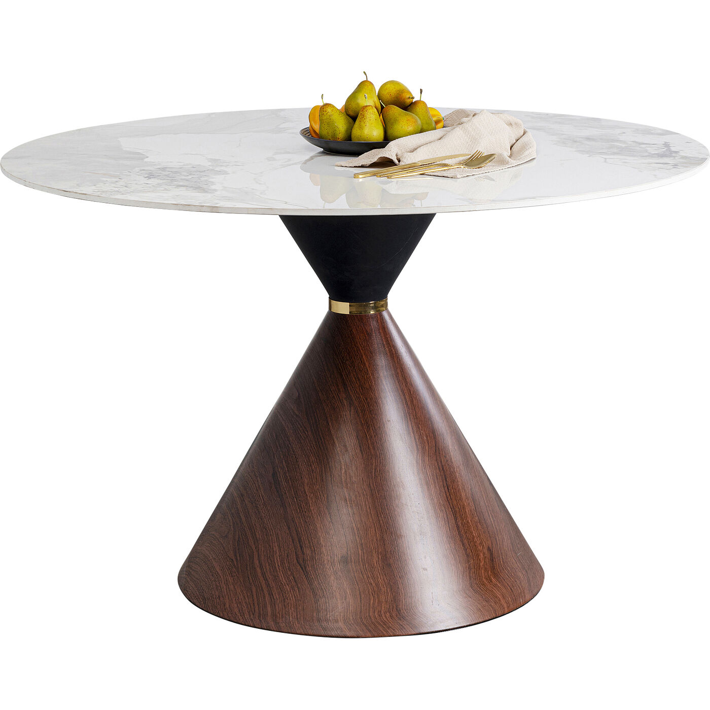 Стол Cono Marble Ø120 см KARE 87809