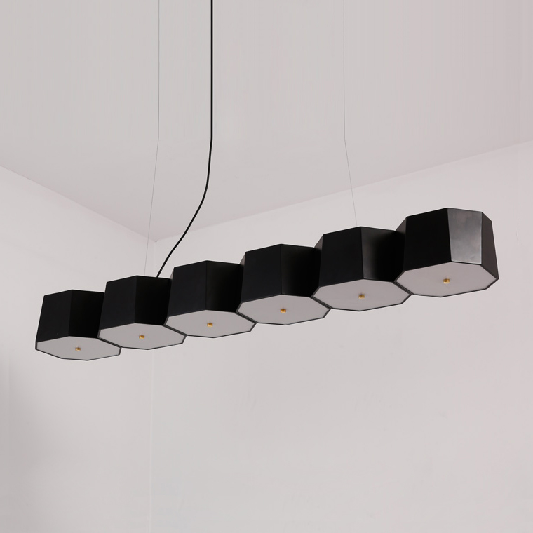 Подвесной реечный светильник PRIZMA L132 by ImperiumLoft