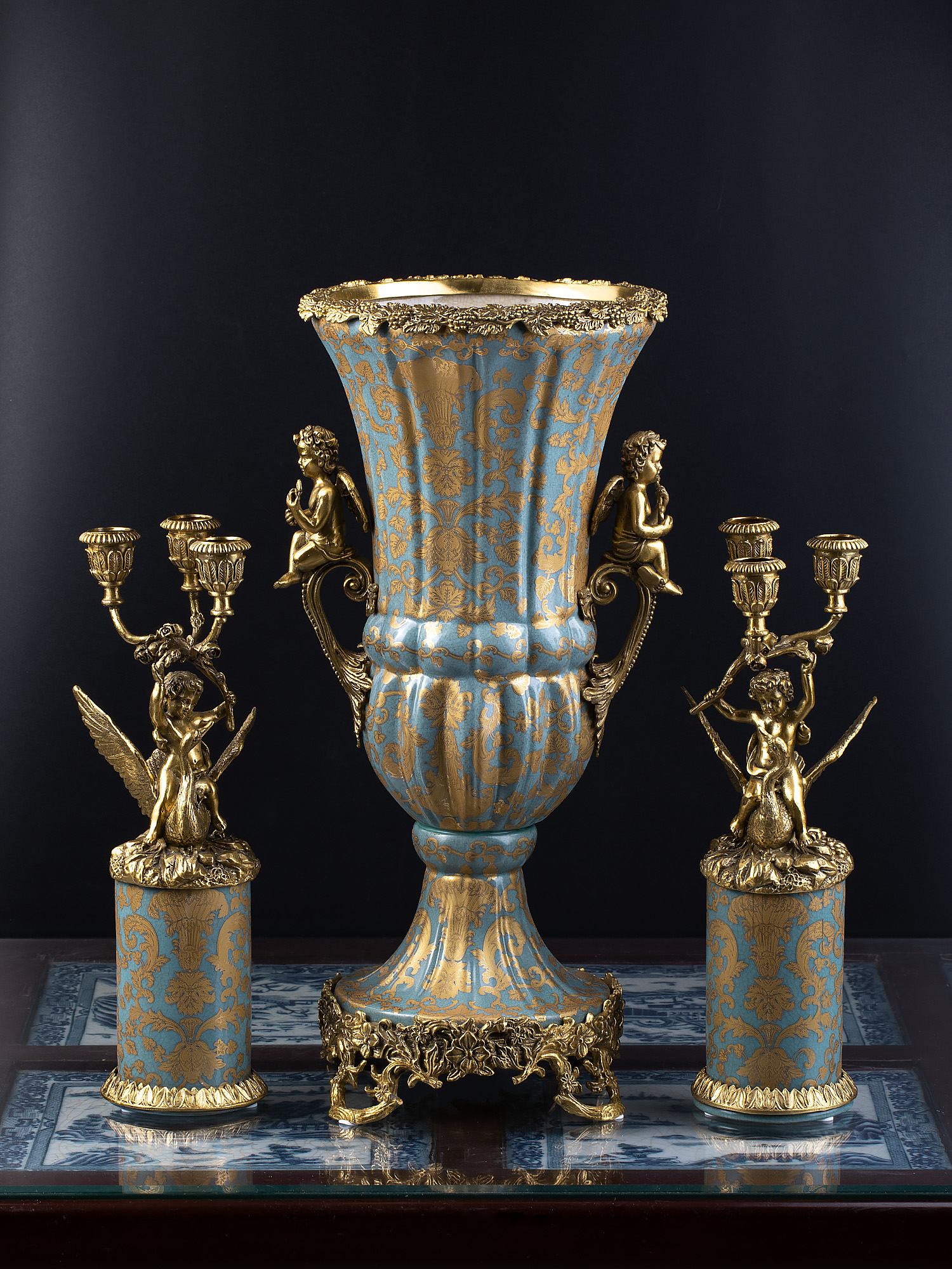 Подсвечник Glasar 31G2525/E656EBC/NB4199