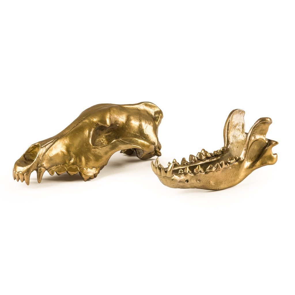 Статуэтка Seletti Wunderkrammer Wolf Skull 10892