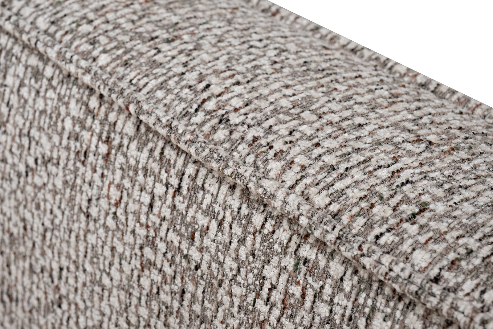 Кровать детская угловая Runa-80 с мех шенилл серая Seppia Ser 114*215*80 Garda Decor Runa-80М-Seppia Ser