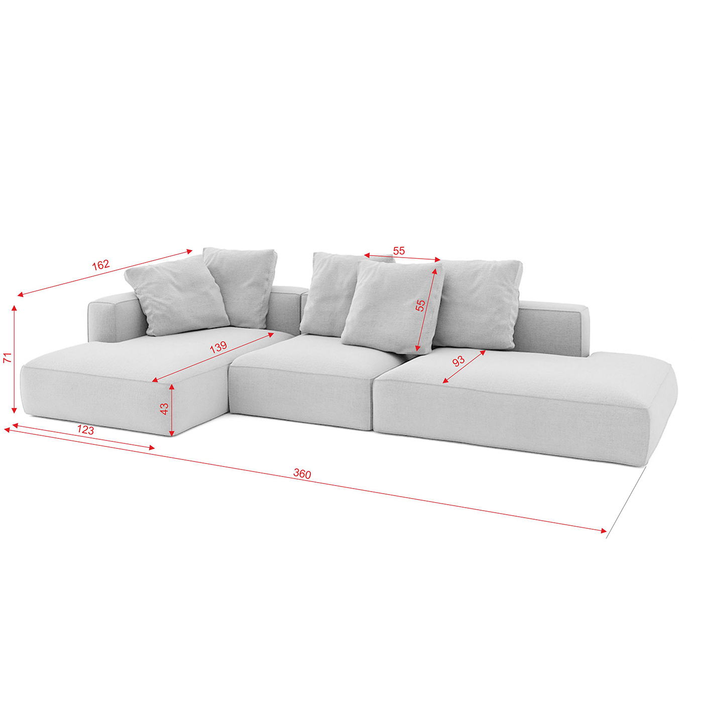 Диван-кровать Ткань Микровелюр KARE Memphis K00420