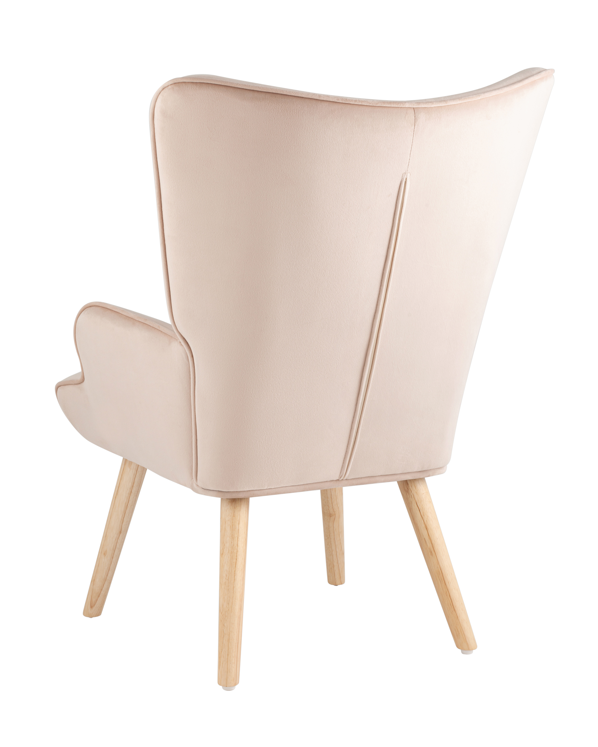 Кресло Хью велюр бежевый Stool Group