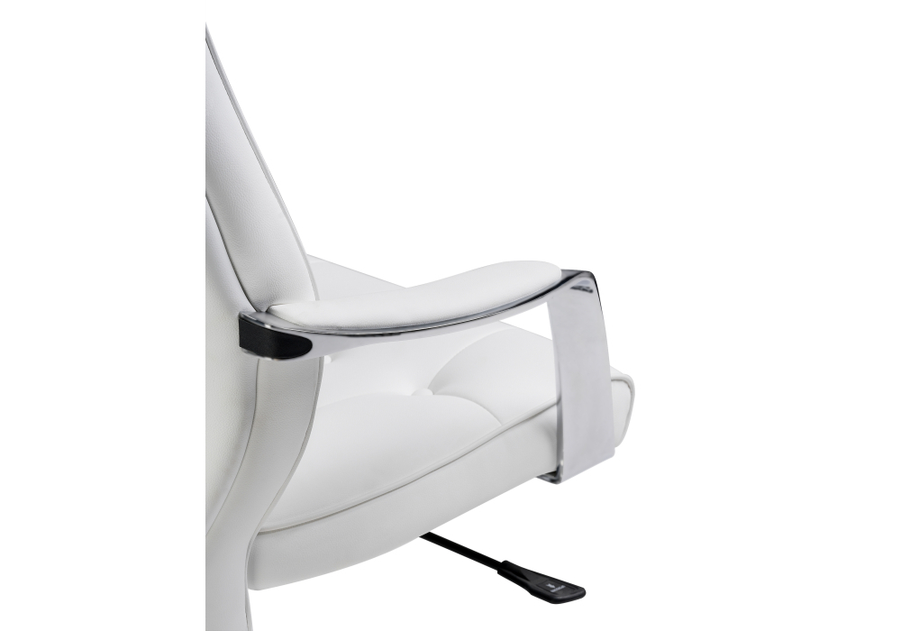 Стул Woodville Sarabi white / satin chrome 15424
