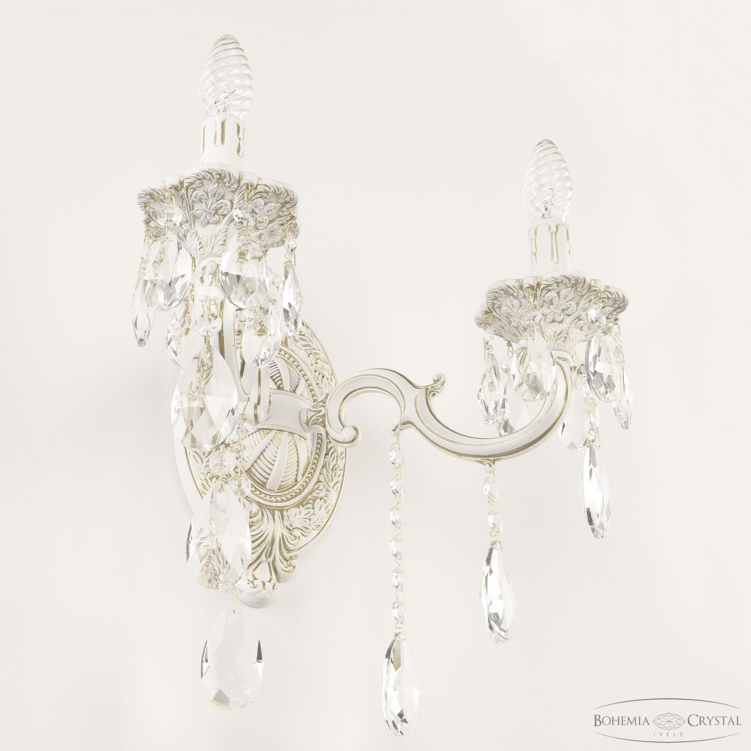 Бра хрустальные AL7801B10/2/175 B WMG Bohemia Ivele Crystal