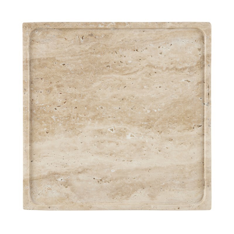 Приставной столик Currey & Company Boyles Travertine 4000-0135