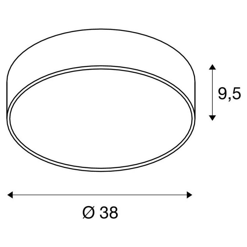 Потолочный светильник SLV 1001897