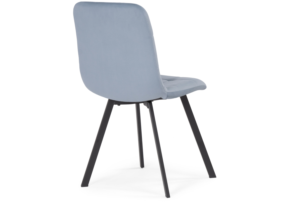 Стул Woodville Bruk light blue / black 15201