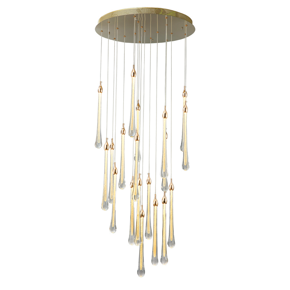 Подвесной светильник  Delight Collection Teardrop 19 gold