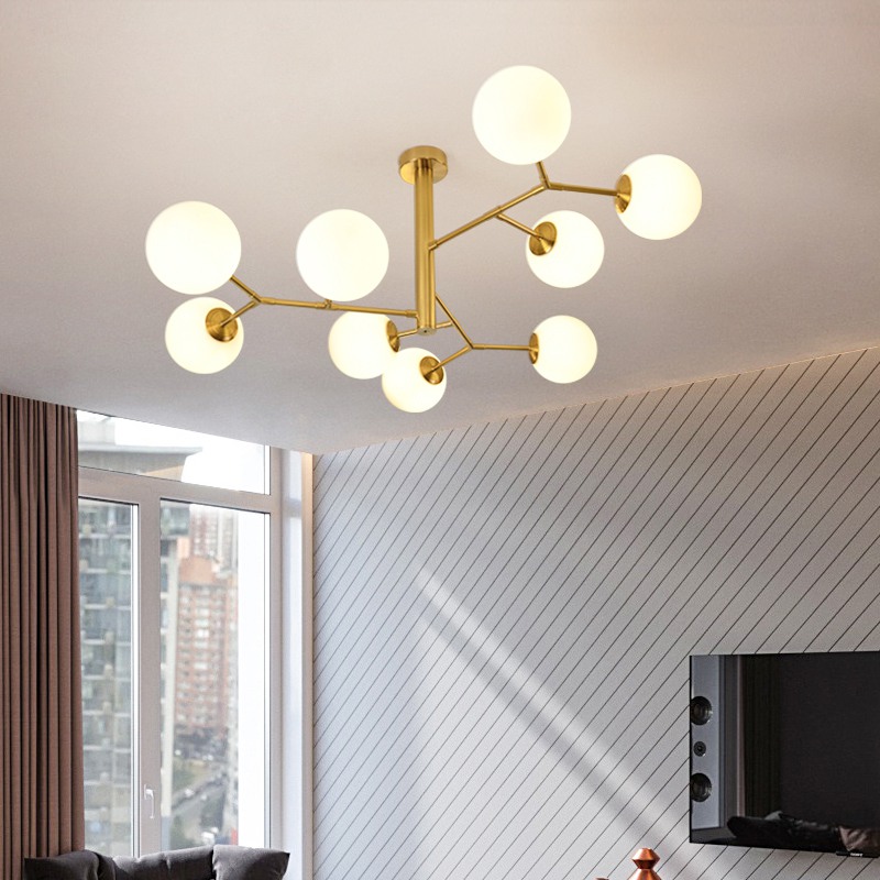 Подвесная люстра TWIGGY D106 Gold by ImperiumLoft