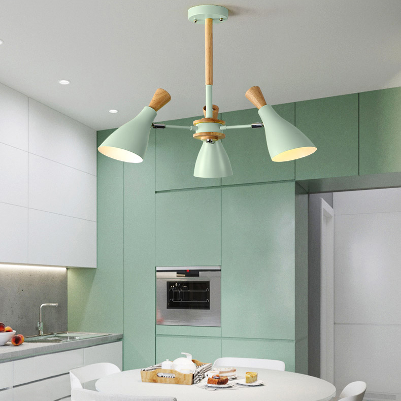 Люстра на штанге TUNE L6 Yellow by ImperiumLoft