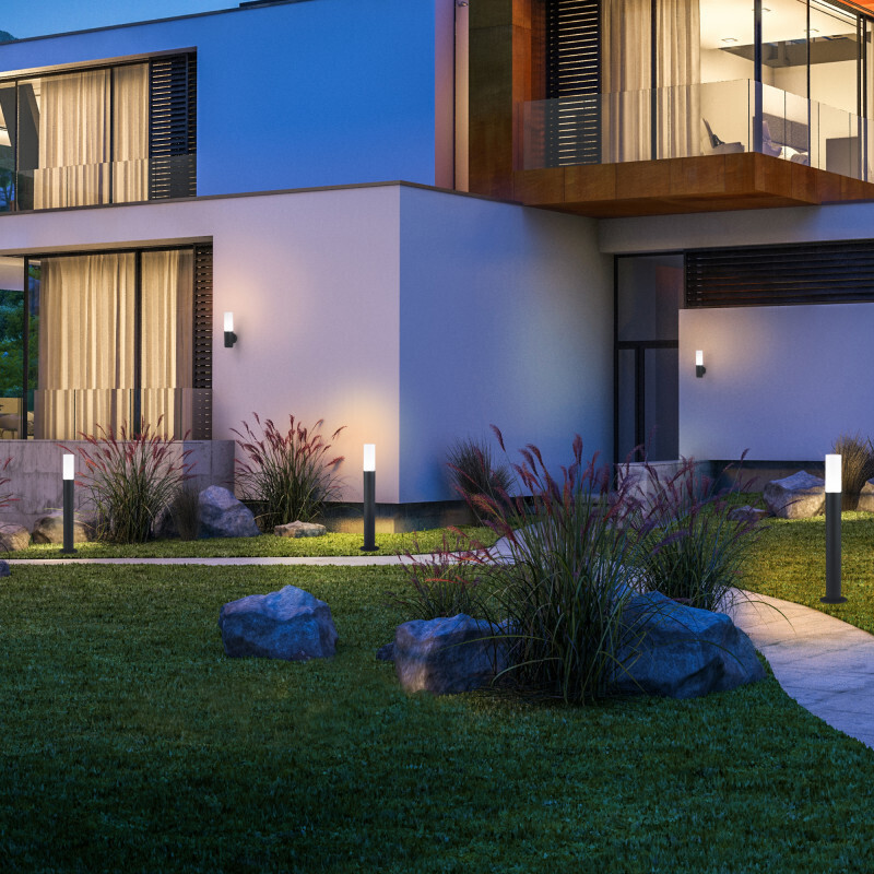 Садовый светильник Elektrostandard 1419 TECHNO чёрный