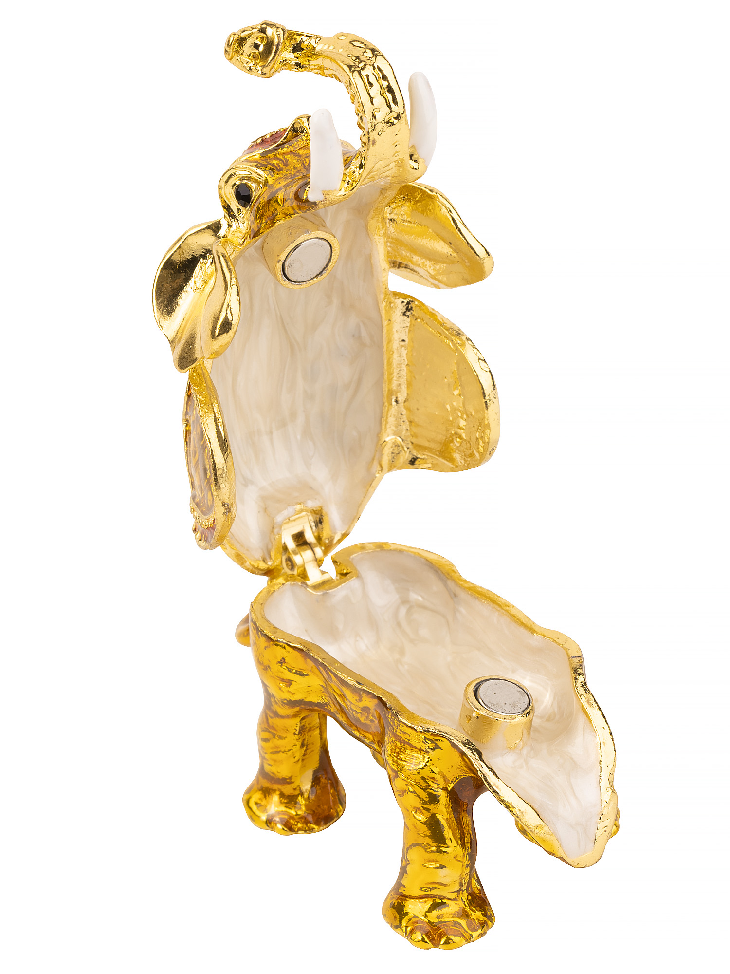 Шкатулка для драгоценностей со стразами Слоник Glasar 39-072