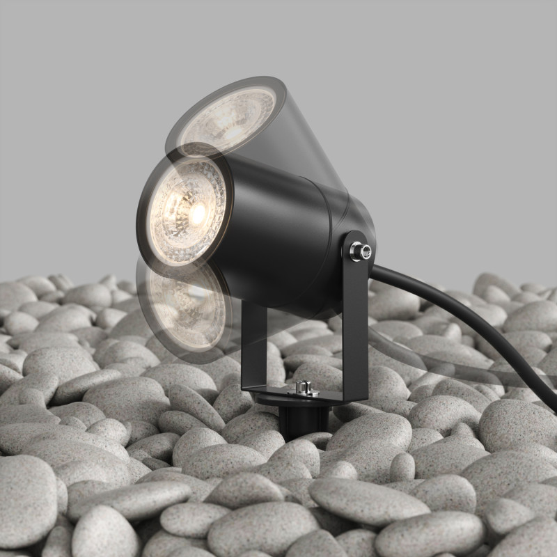 Грунтовый светильник Denkirs DK9800-BK