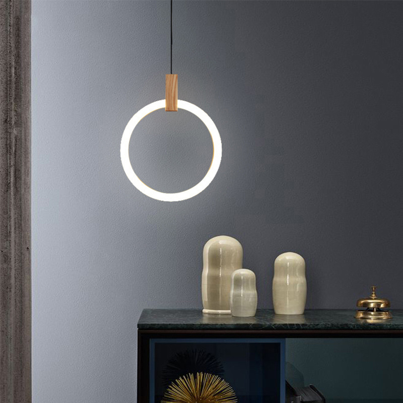 Подвесной светильник HALO D30 Wood by ImperiumLoft
