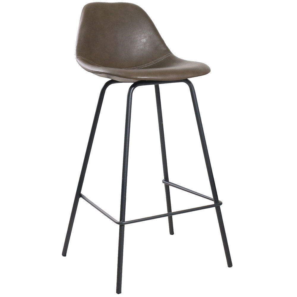 Стул полубарный City коричневый Bradex Home FR 0452