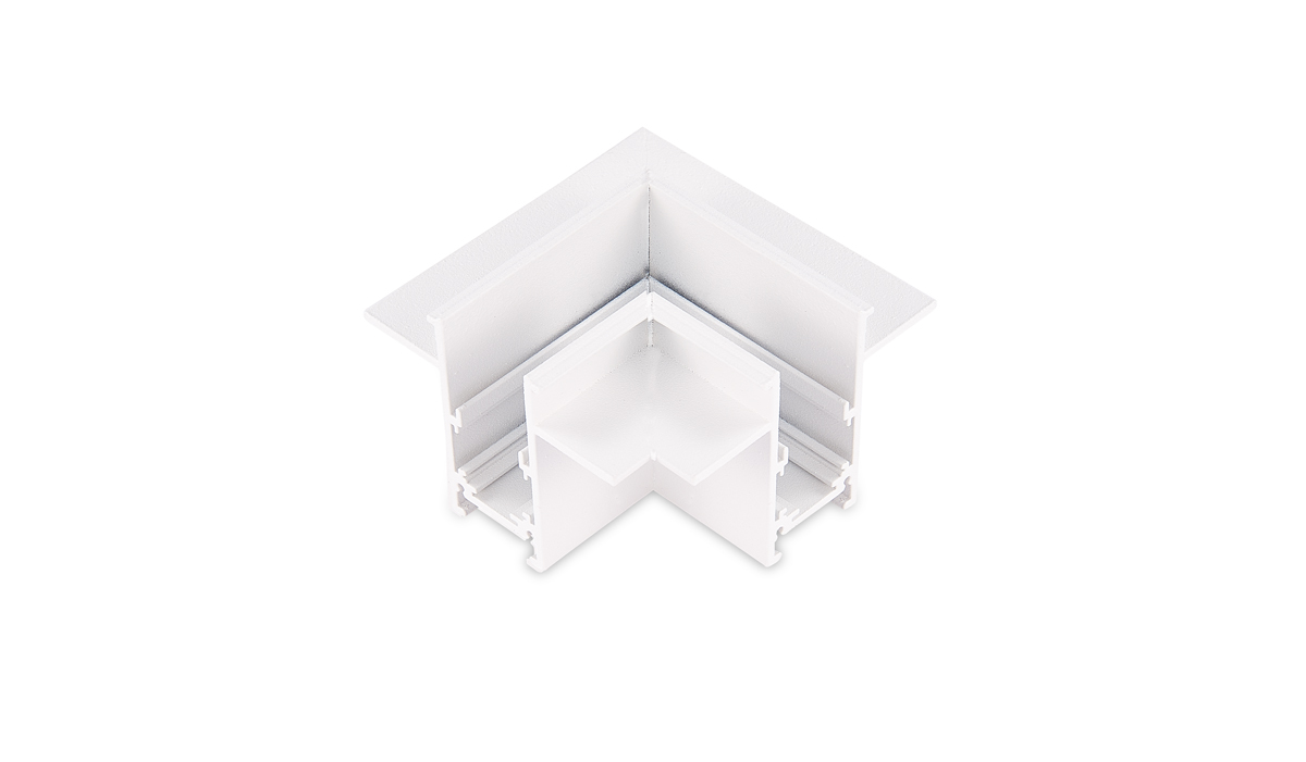 Угол-соединитель длястраиваемого шинопровода Donolux L corner InW