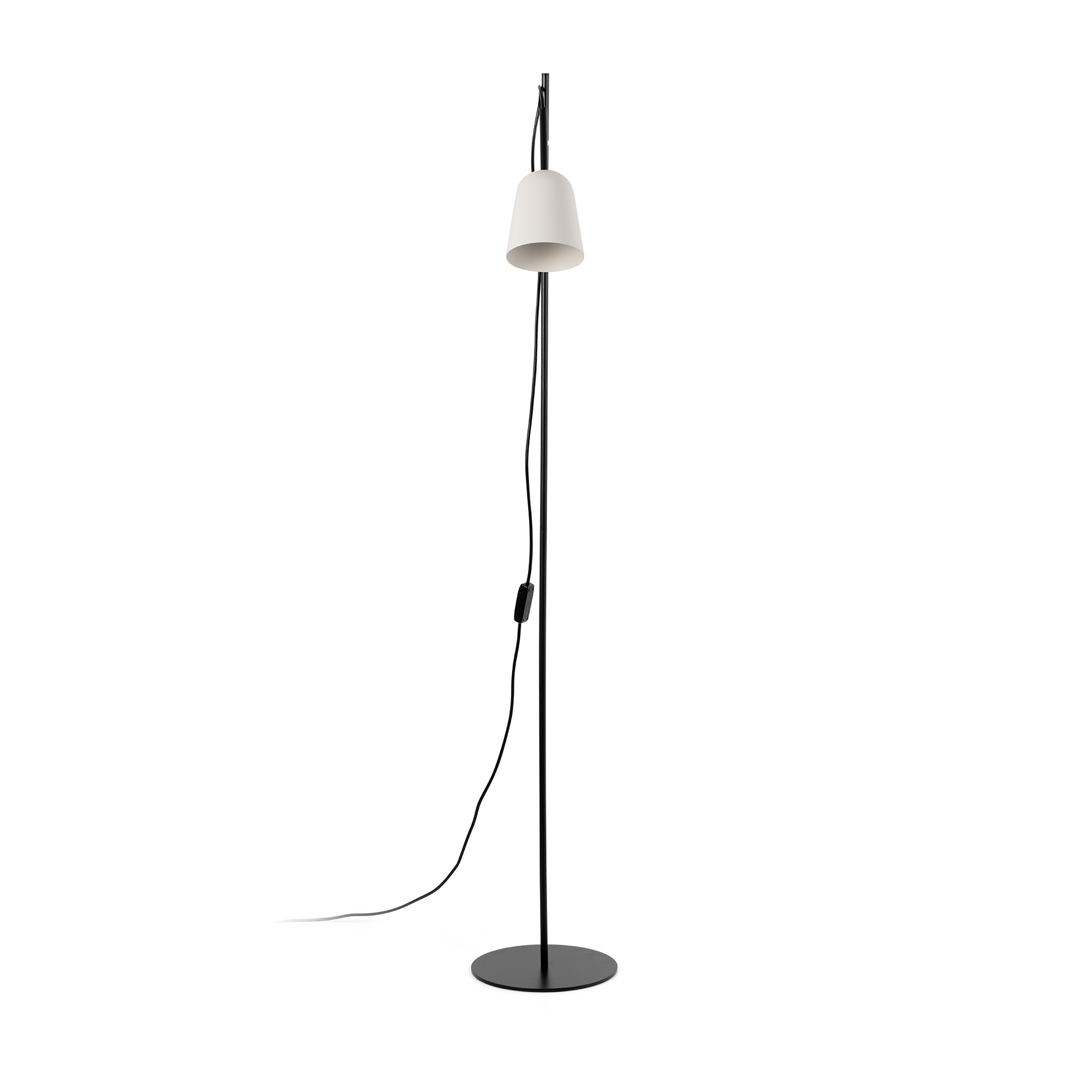 Торшер STUDIO абажур белый 1xE14 Faro