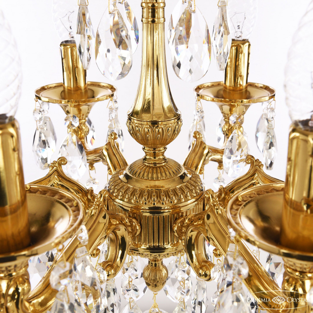 Люстра бронзовая с хрусталём 73102/6/125 A G