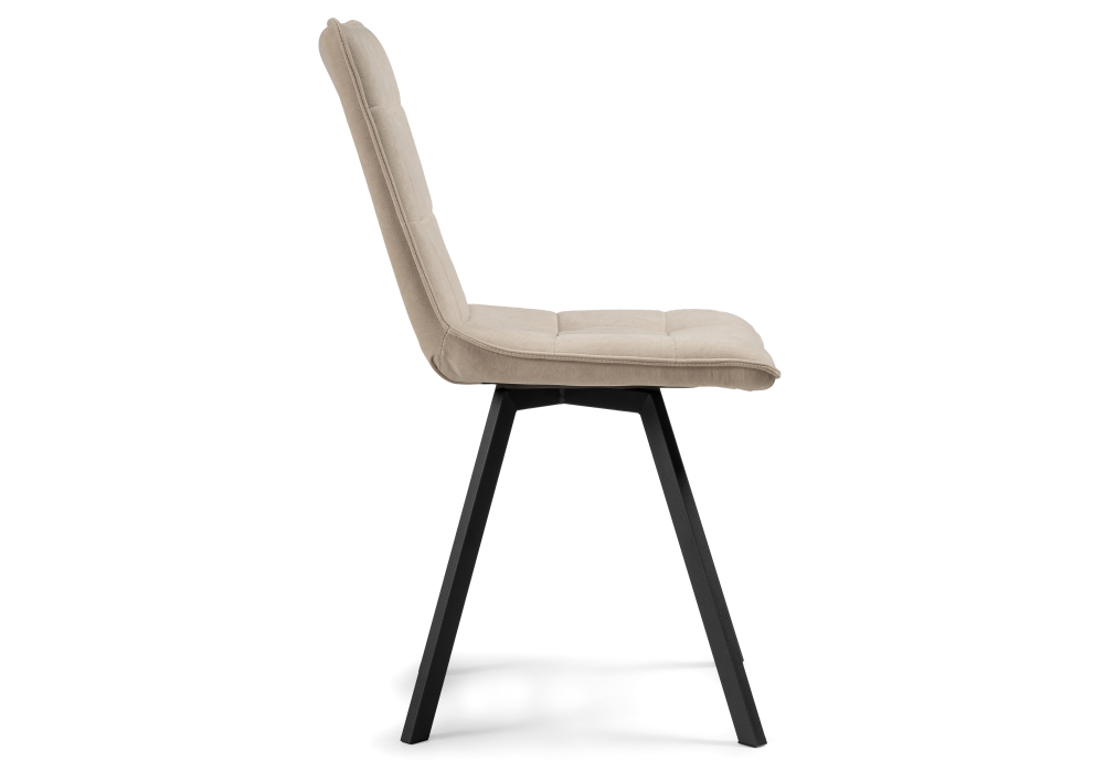 Стул Woodville Летисия бежевый / черный 491330