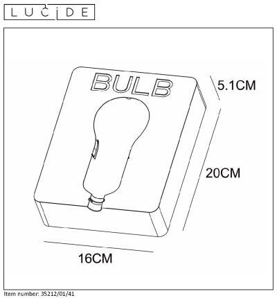 Бра LUCIDE 35212/01/41
