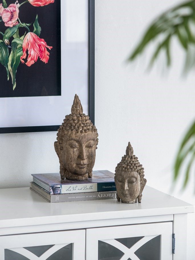 Фигурка Голова Будды Glasar 73629