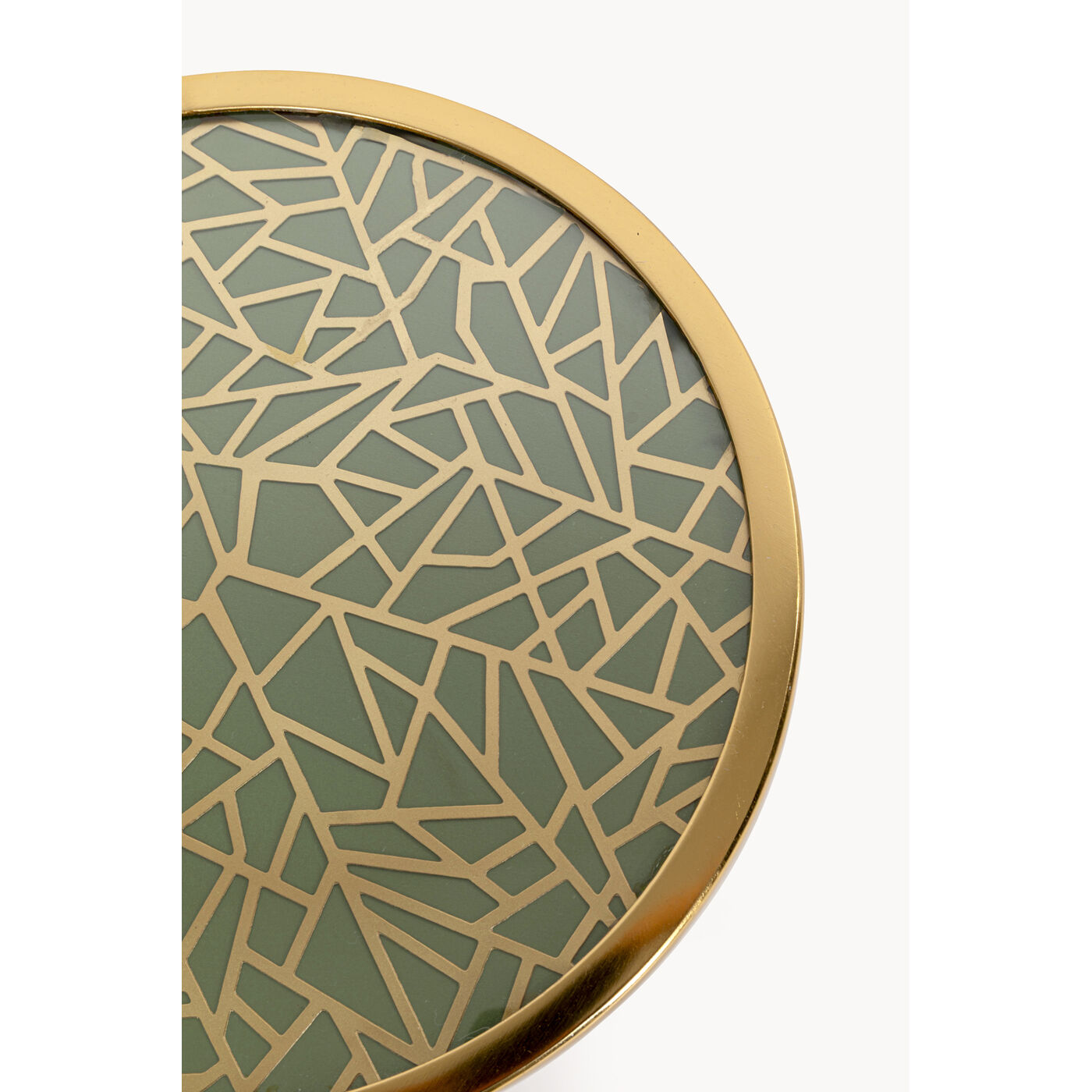 Стол приставной Grazia Crack Ø25cm KARE 71021