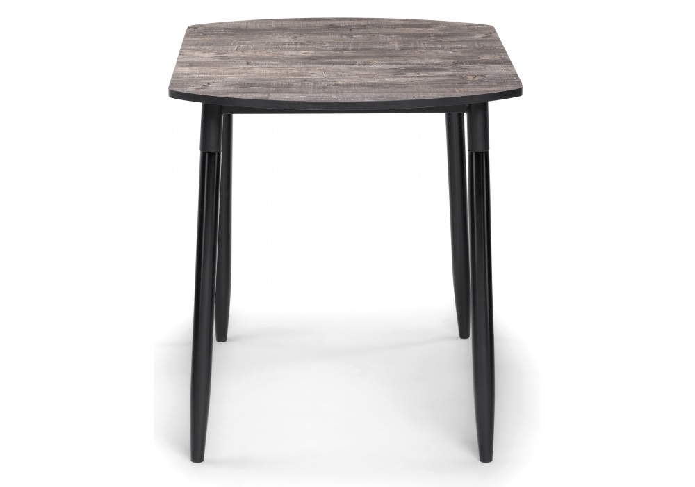 Стол деревянный Woodville кантри 2047 / черный 459646