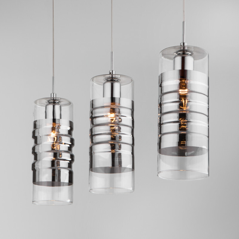 Подвесной светильник Eurosvet 50185/3 хром