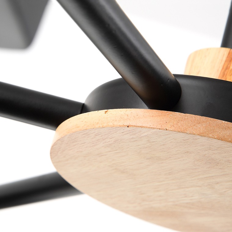 Подвесная люстра GEOMETRIC CH 3 черная by ImperiumLoft