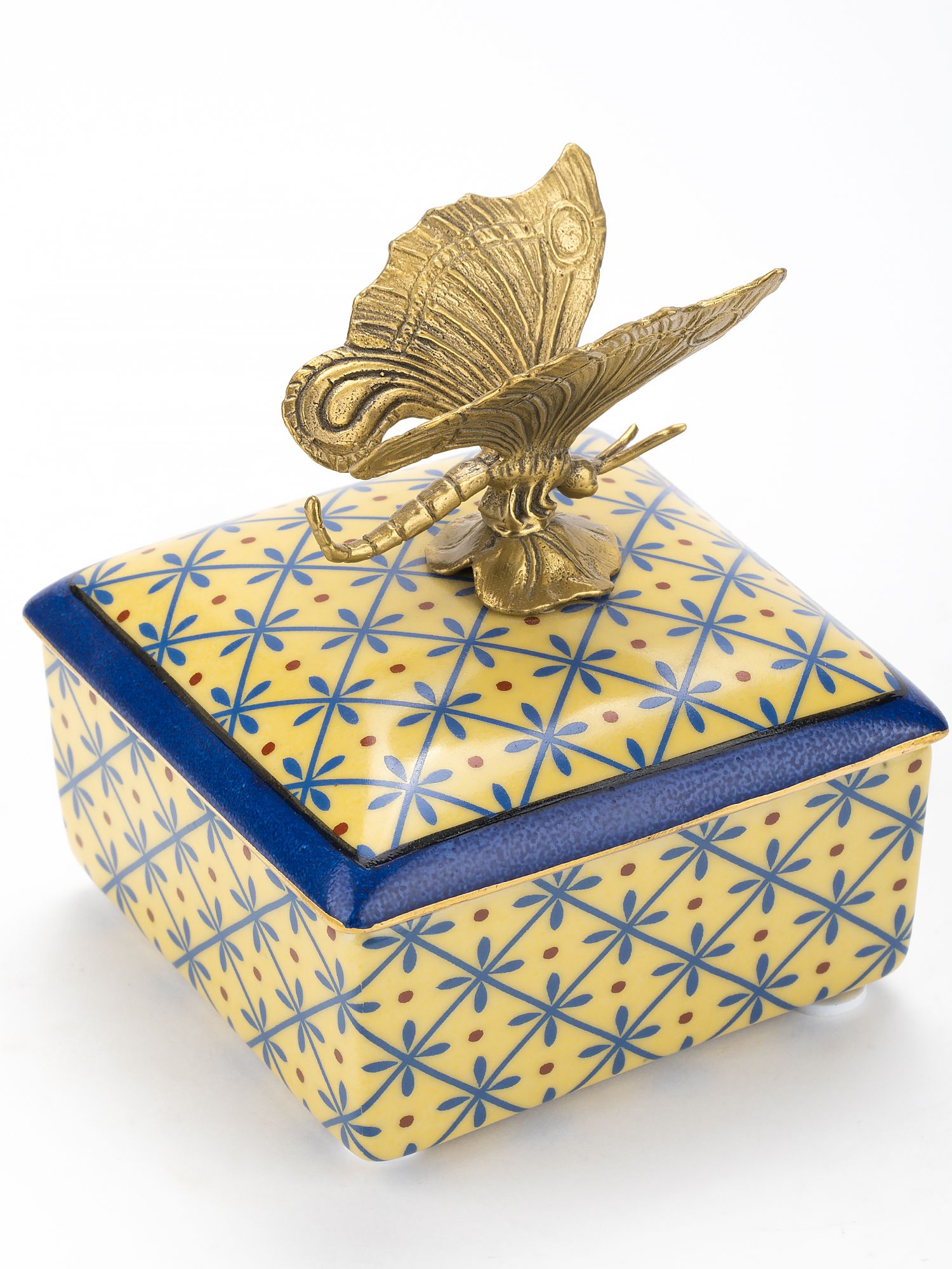 Шкатулка с бабочкой Glasar B100/HY2204