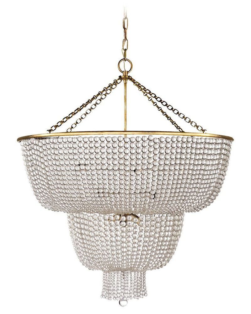 Большая стеклянная люстра Louvre Home Карла JJ10986-13D