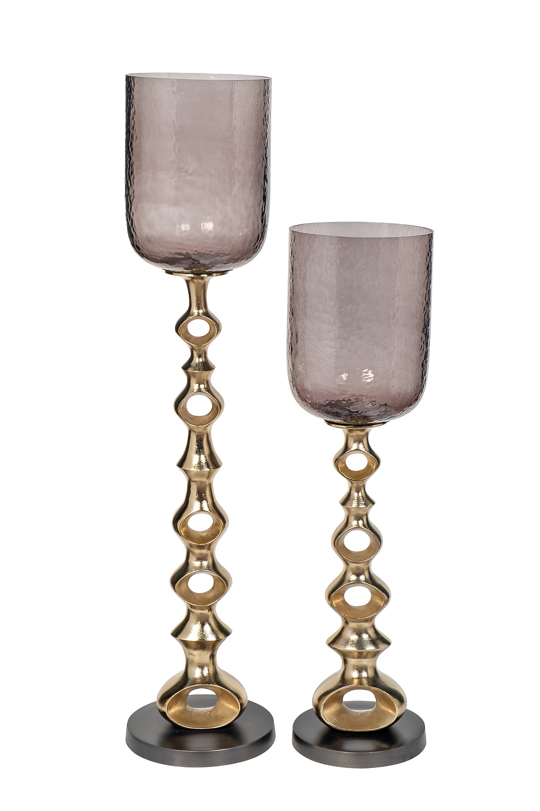 Подсвечник напольный стеклянный Garda Decor 69-19196