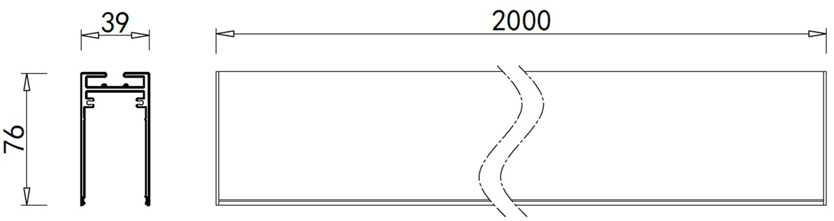 Магнитный шинопровод Donolux DLM002/Black Bronze