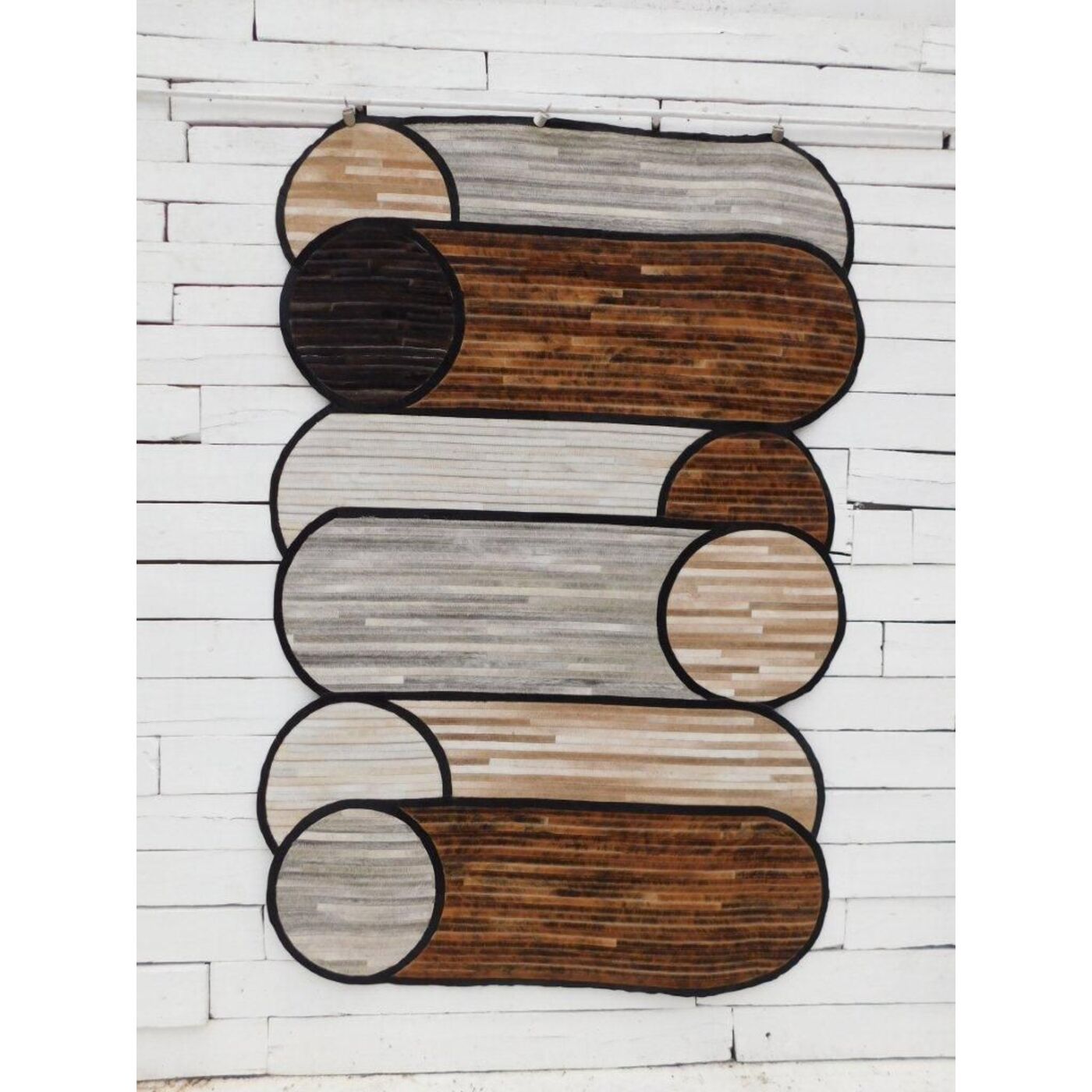 Ковер Chocolate Rolls 240x170 см KARE 52065