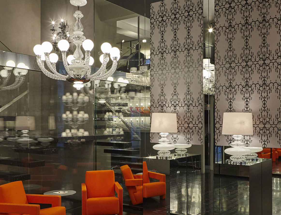 Люстра Barovier & Toso 5680/09/CC/CN