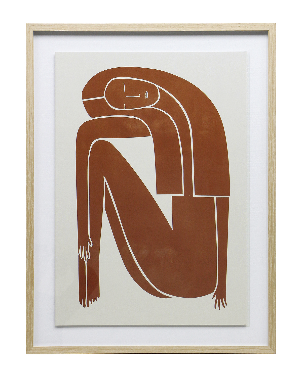 Интерьерный постер Figure Brown Louvre Home DPP330924VHS