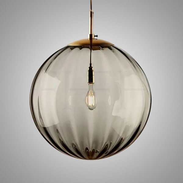 Подвесной светильник ASKA D200 Gray by ImperiumLoft