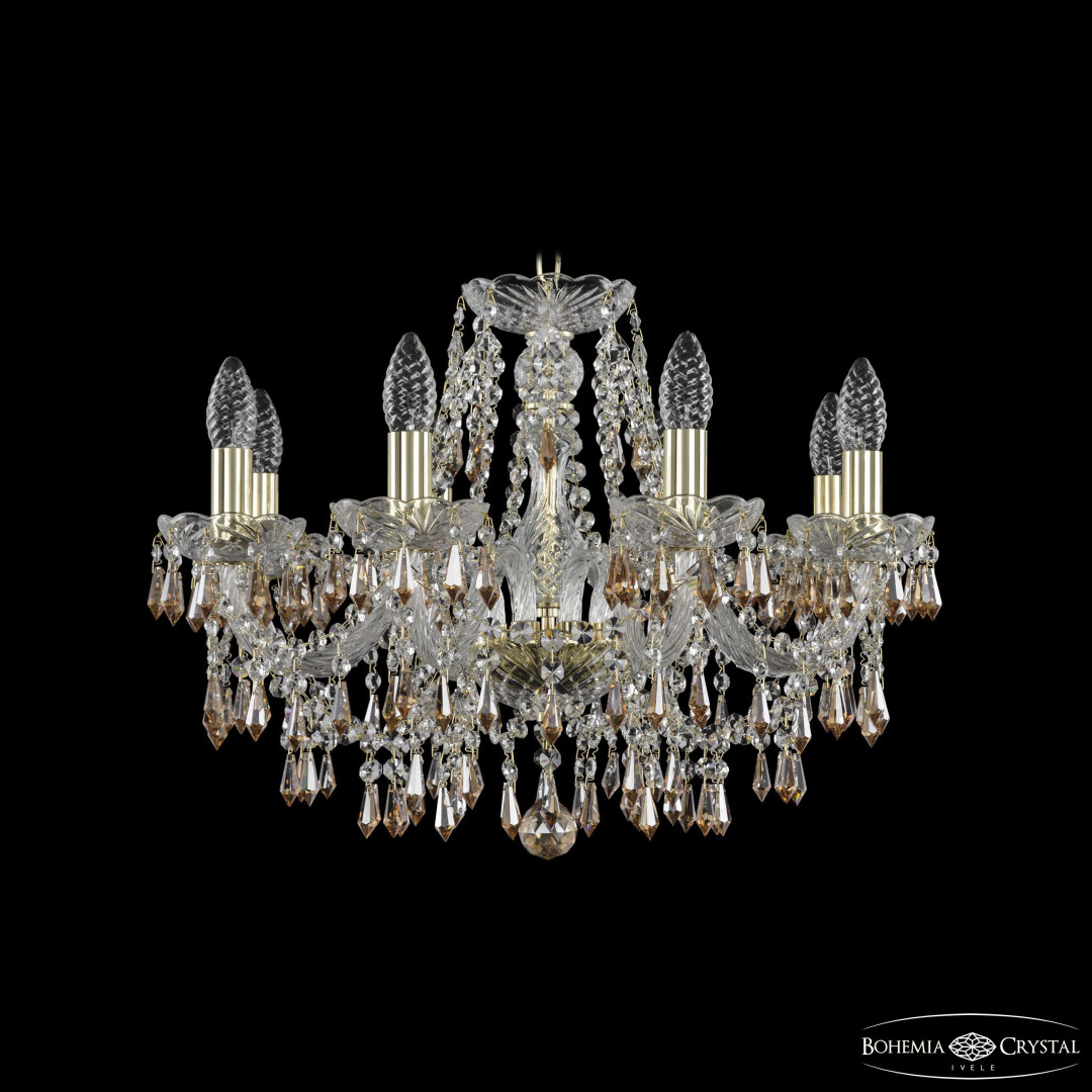 Люстра хрустальная 1403/8/195 G K721